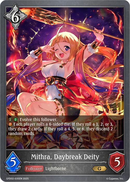 Mithra, Daybreak Deity (GFD02-035EN) [GFD02: Treacherous Ambitions]