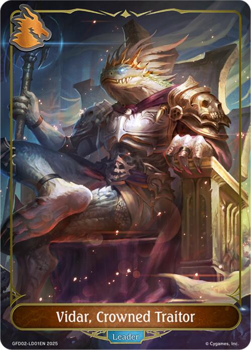 Vidar, Crowned Traitor (GFD02-LD01EN) [GFD02: Treacherous Ambitions]