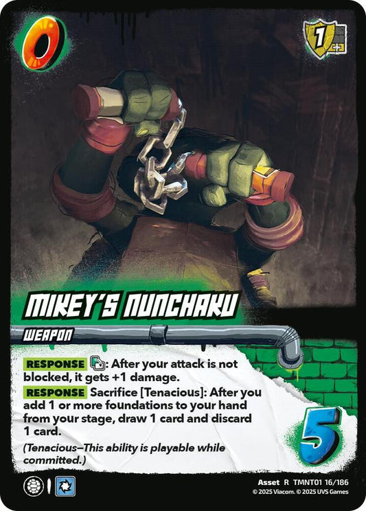Mikey's Nunchaku - TMNT01 16/186
