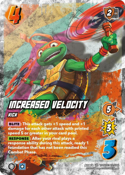 Increased Velocity - TMNT01 20/186