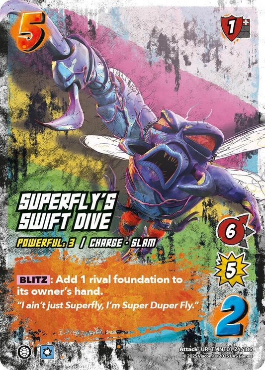 Superfly's Swift Dive - TMNT01 24/186