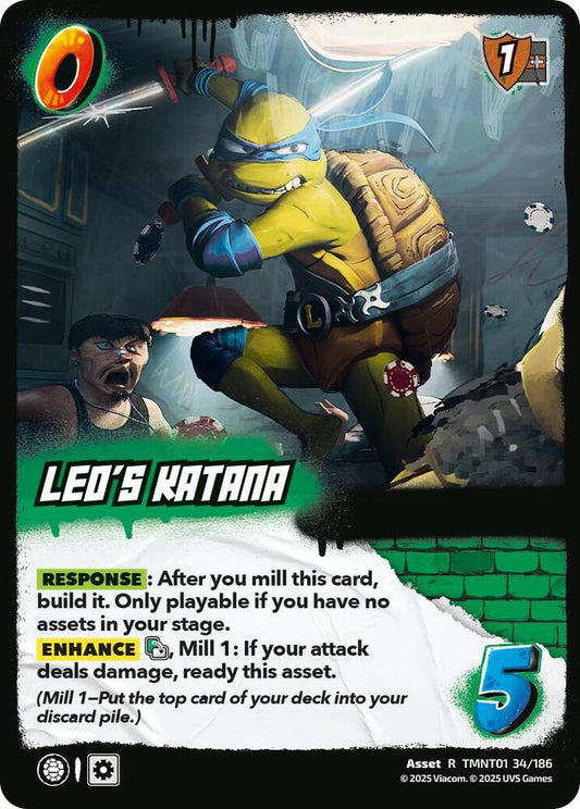 Leo's Katana - TMNT01 34/186