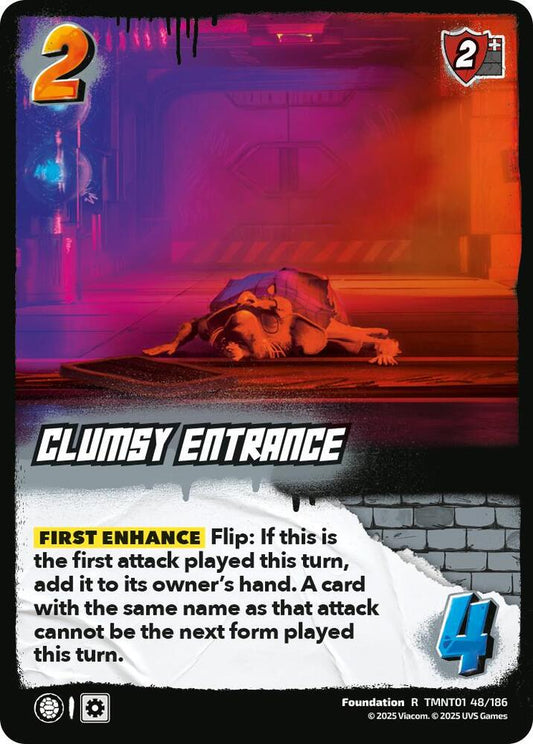 Clumsy Entrance - TMNT01 48/186