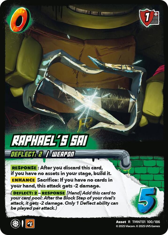 Raphael's Sai - TMNT01 100/186