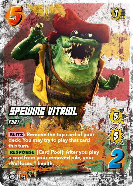 Spewing Vitriol - TMNT01 109/186
