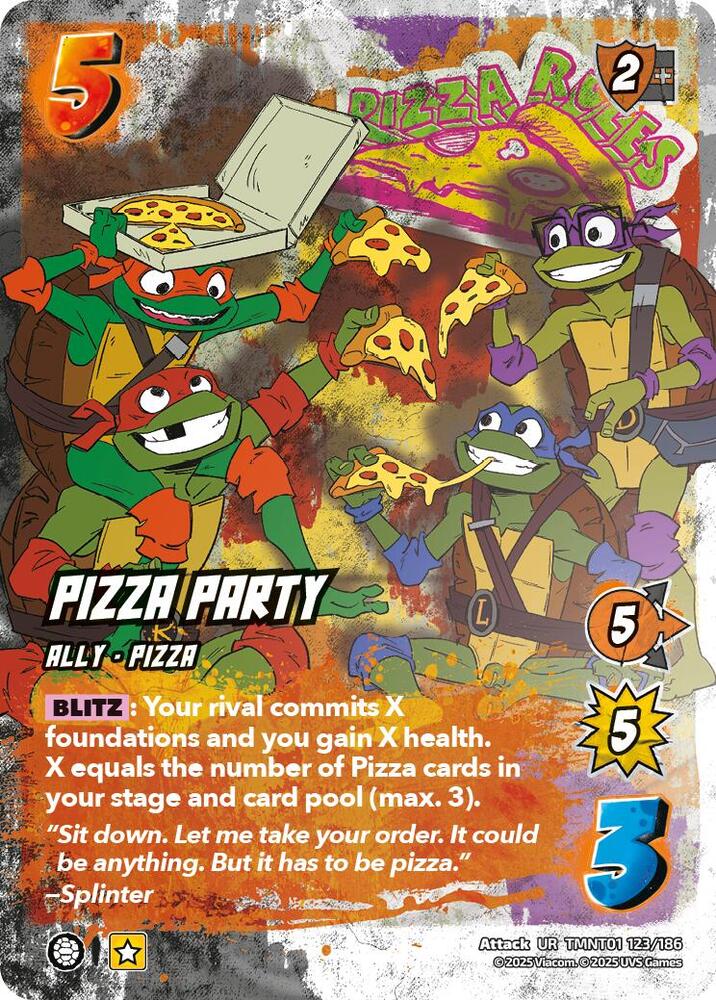 Pizza Party - TMNT01 123/186