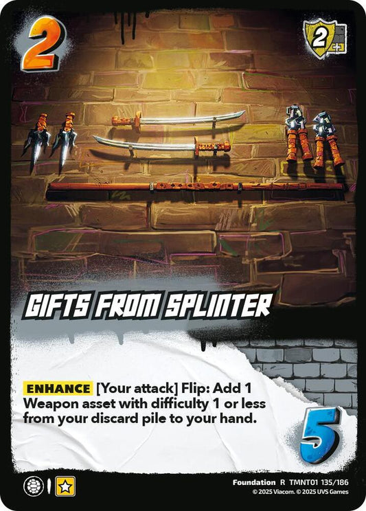 Gifts from Splinter - TMNT01 135/186