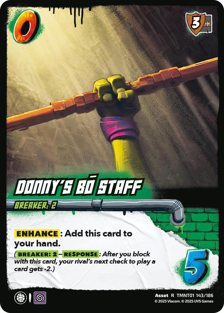 Donny's Bo Staff - TMNT01 143/186