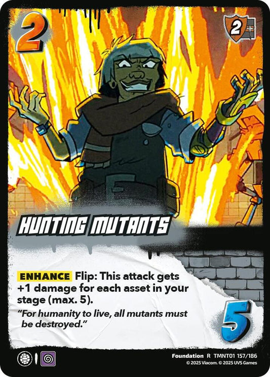 Hunting Mutants - TMNT01 157/186