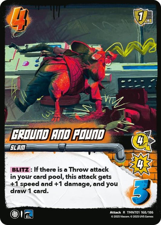 Ground and Pound - TMNT01 168/186