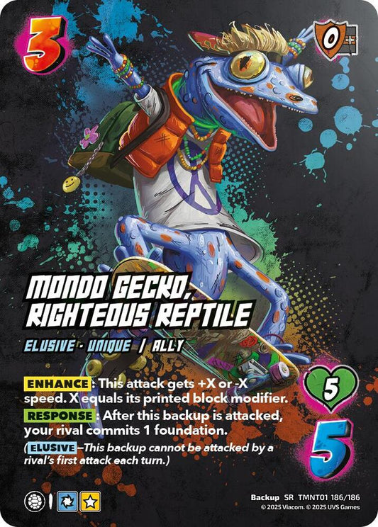 Mondo Gecko, Righteous Reptile - TMNT01 186/186