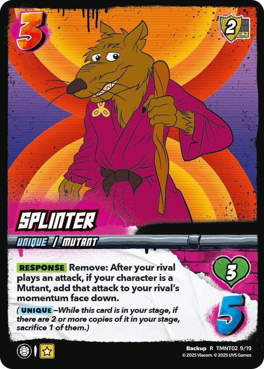 Splinter - TMNT02 9/19