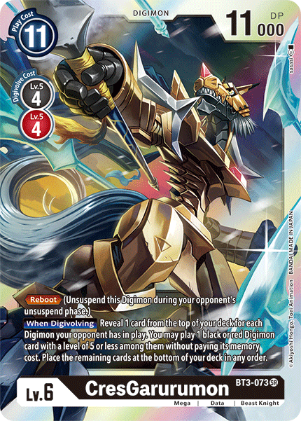 CresGarurumon [BT3-073] [Release Special Booster Ver.1.5]