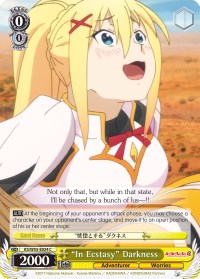 "In Ecstasy" Darkness (KS/W55-E024 C) [KonoSuba 2]