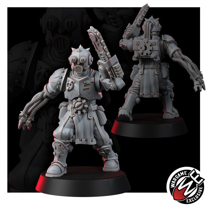 Mechanic Adept Servant With Chainsaw