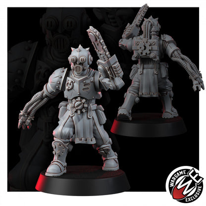 Mechanic Adept Servant With Chainsaw