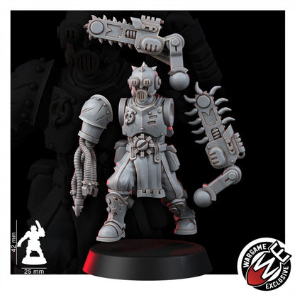 Mechanic Adept Servant With Chainsaw