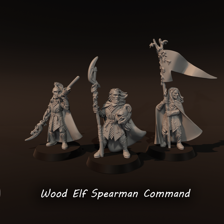 Wood Elf Spearmen Command
