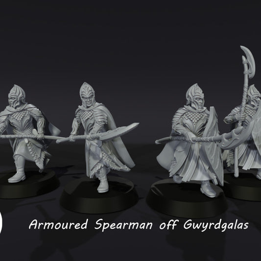 Armoured Spearman Of Gwyrdgalas