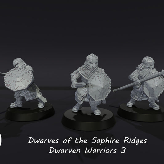 Dwarven Warriors of the Sapphire Ridges