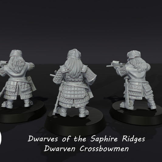 Dwarven Crossbowmen of the Sapphire Ridges