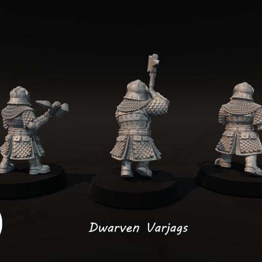 Dwarven Varjags of the Sapphire Ridges