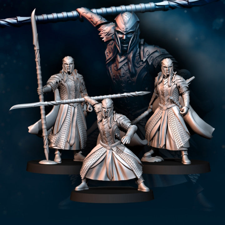 Armoured Wood Elves Warriors