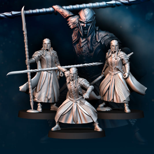 Armoured Wood Elves Warriors