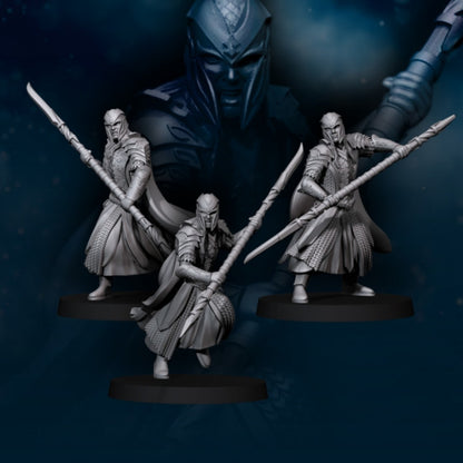 Armoured Wood Elves Warriors