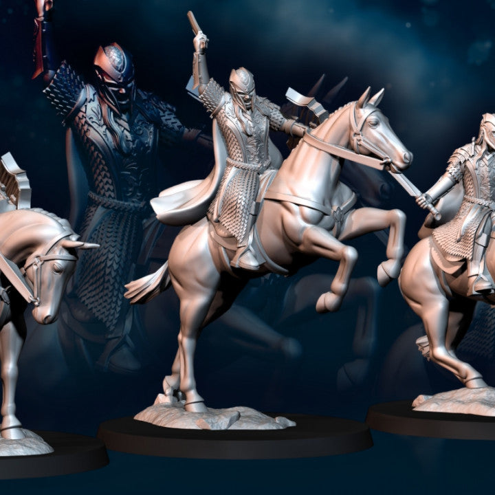 Mounted Armoured Wood Elves
