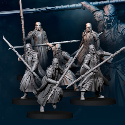 Armoured Wood Elves Warriors
