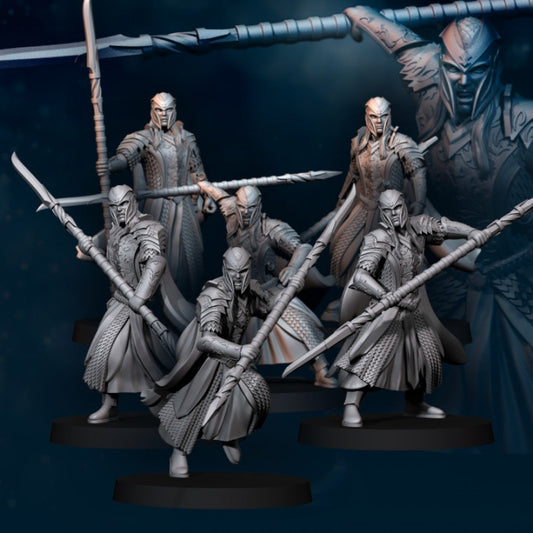 Armoured Wood Elves Warriors