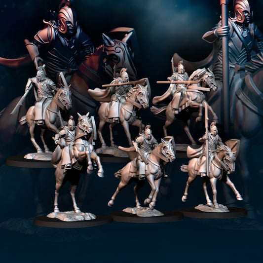 Bloody High Elf Mounted Knights