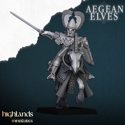 Aegean Elves Mounted Lances