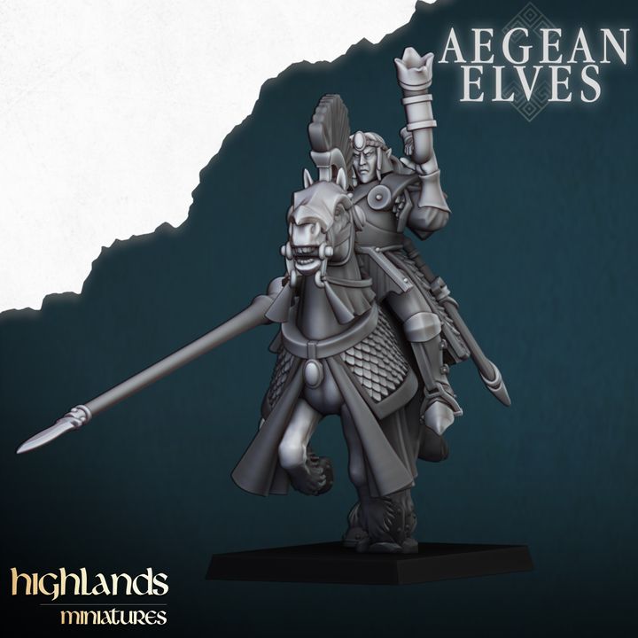 Aegean Elves Mounted Lances