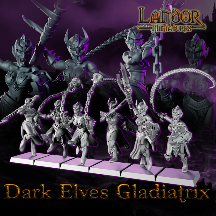 Dark elves Gladiatrix