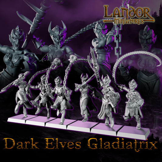 Dark elves Gladiatrix