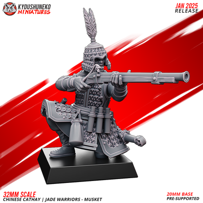 Musketmen - Jade Warriors - Chinese Cathay