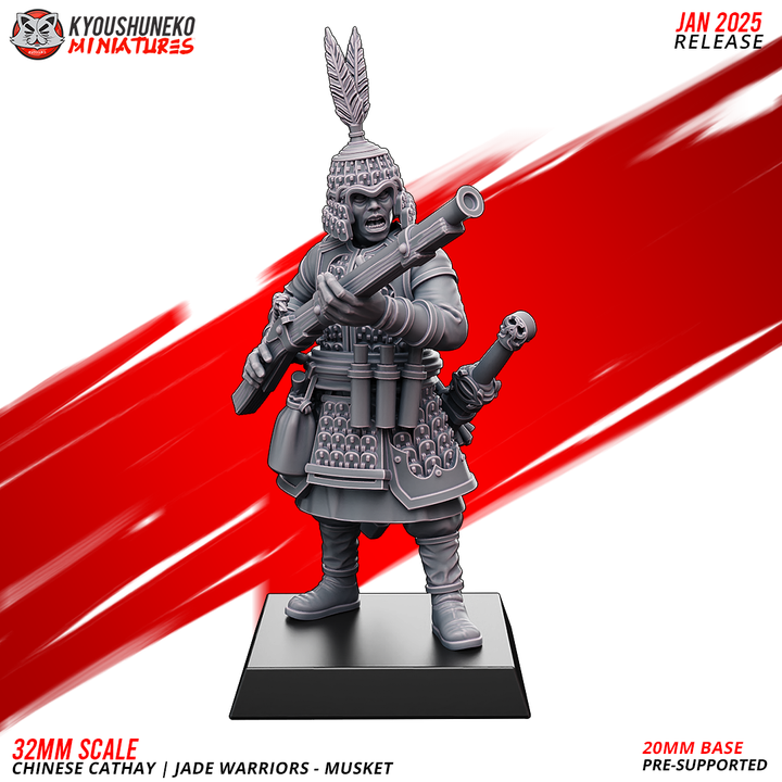 Musketmen - Jade Warriors - Chinese Cathay