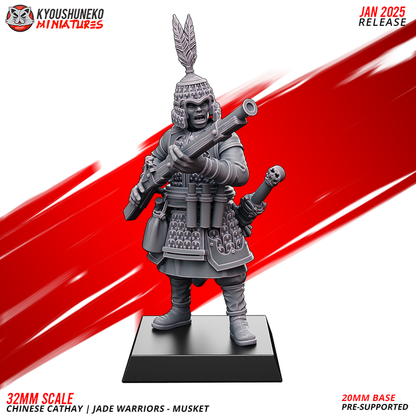Musketmen - Jade Warriors - Chinese Cathay