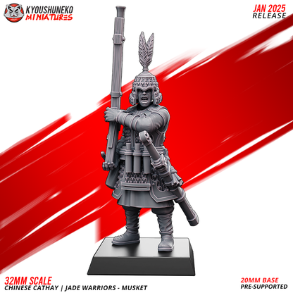 Musketmen - Jade Warriors - Chinese Cathay