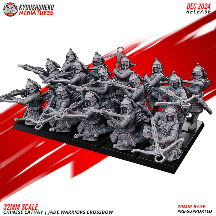 Crossbowmen - Jade Warriors - Chinese Cathay