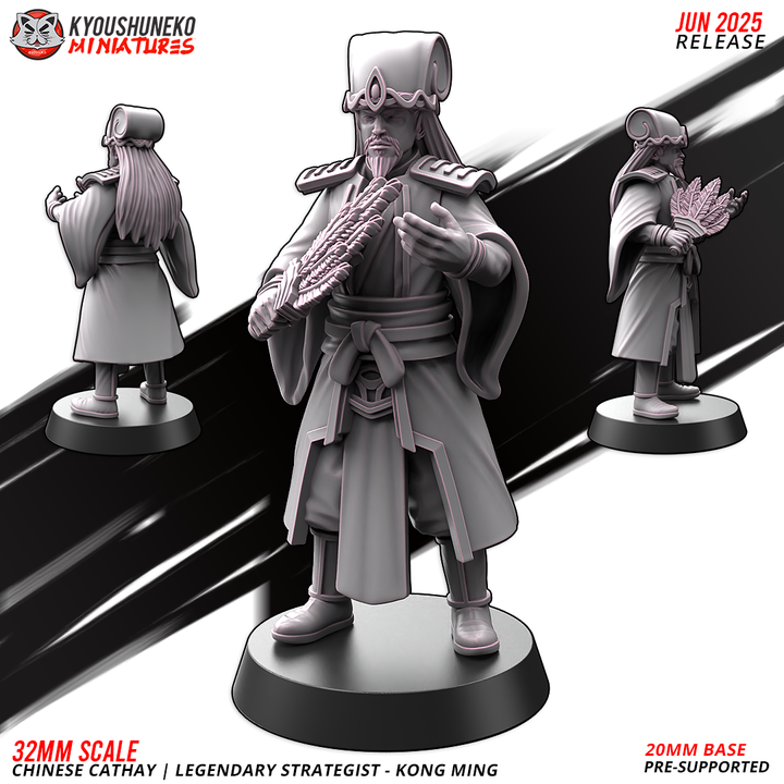 Legendary Strategist - Kong Ming - Chinese Cathay