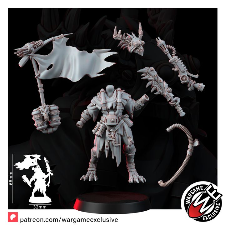 Greater Good Krooll Sand Chief With Venom Flamer