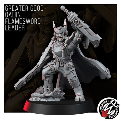 Greater Good Gaijin Flamesword Leader