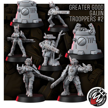 Greater Good Gaijin Troopers