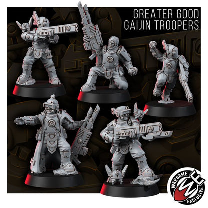 Greater Good Gaijin Troopers