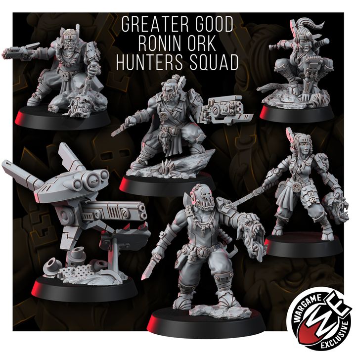 Greater Good Ronin Ork Hunters