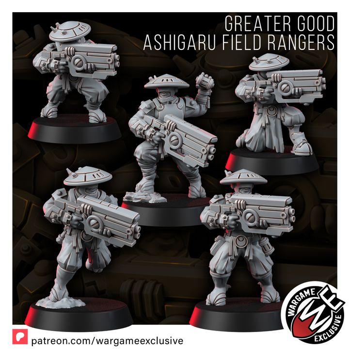 Greater Good Ashigaru Field Rangers