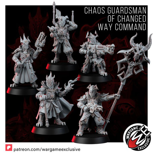 Guardsman Of Changed Way Command Squad